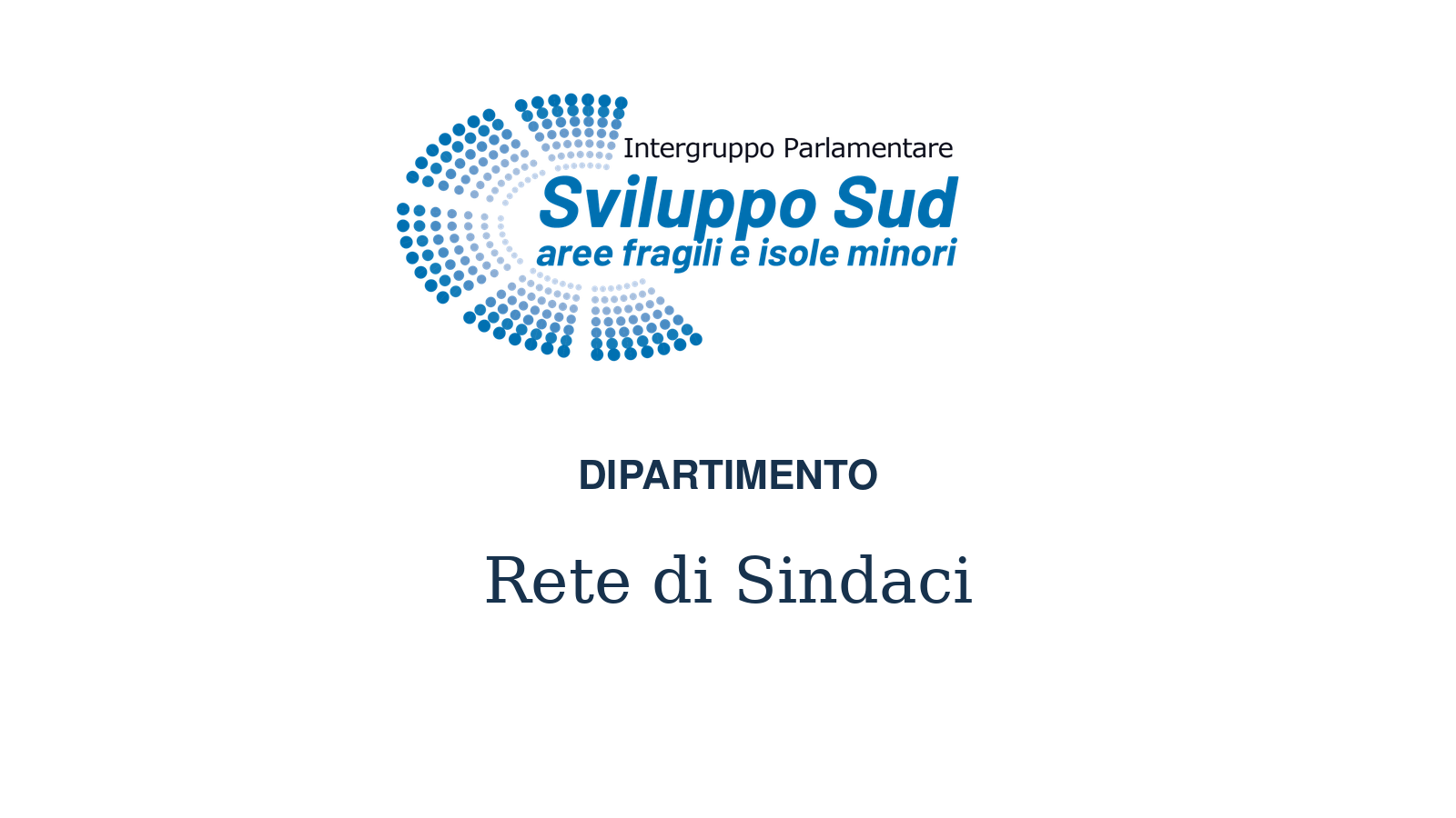 Logo dell’Intergruppo — Dipartimento Rete di Sindaci