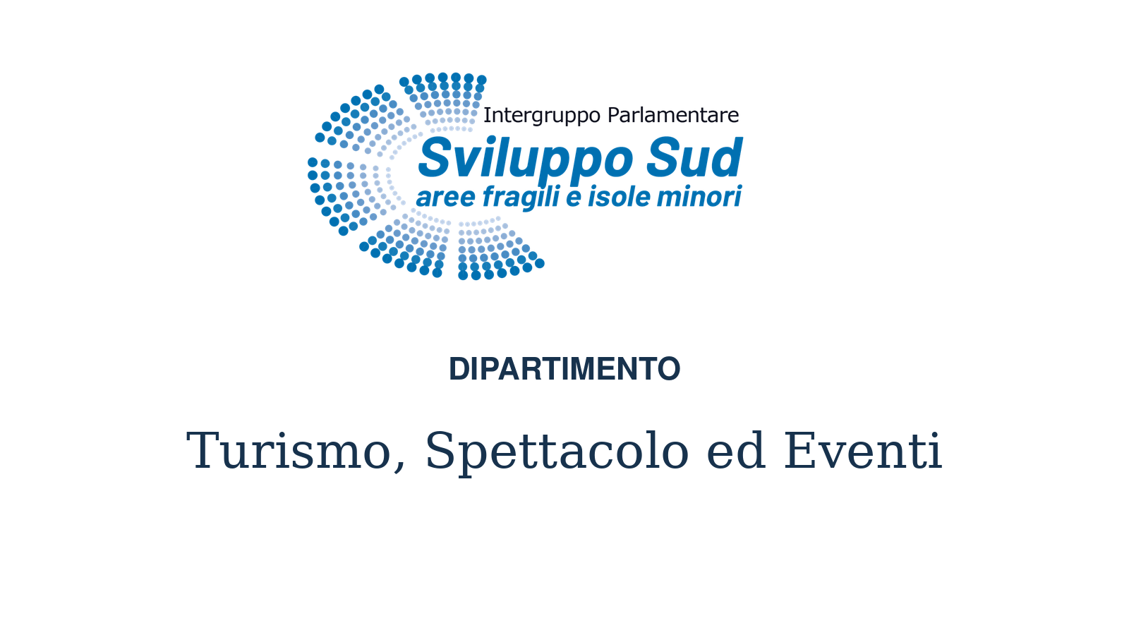Logo dell’Intergruppo — Dipartimento Turismo, Spettacolo ed Eventi