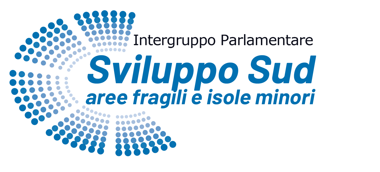 Intergruppo Parlamentare Sviluppo Sud, aree fragili e isole minori